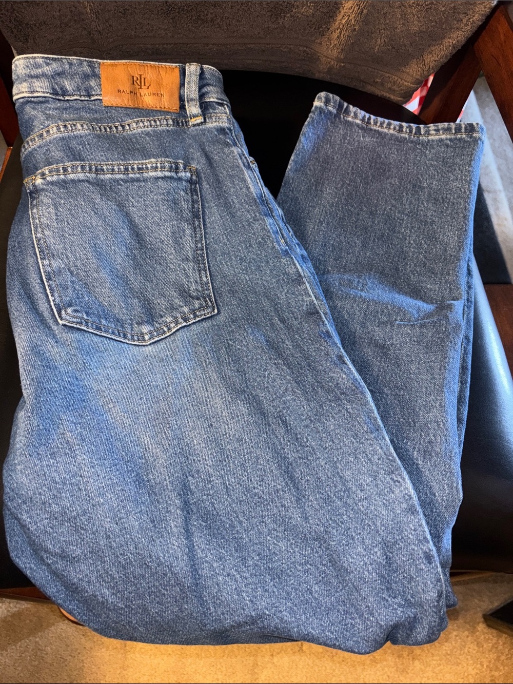 Ralph Lauren Women's Classic Blue Straight Jeans